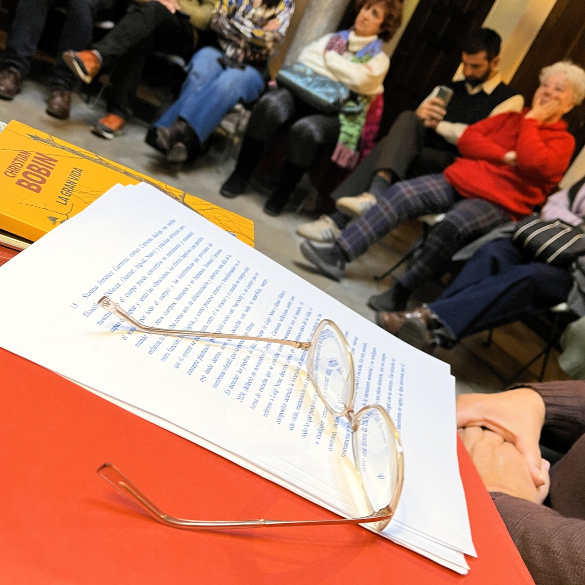 29-nov-25: Encuentro literario «A propósito de&nbsp;Bobin»